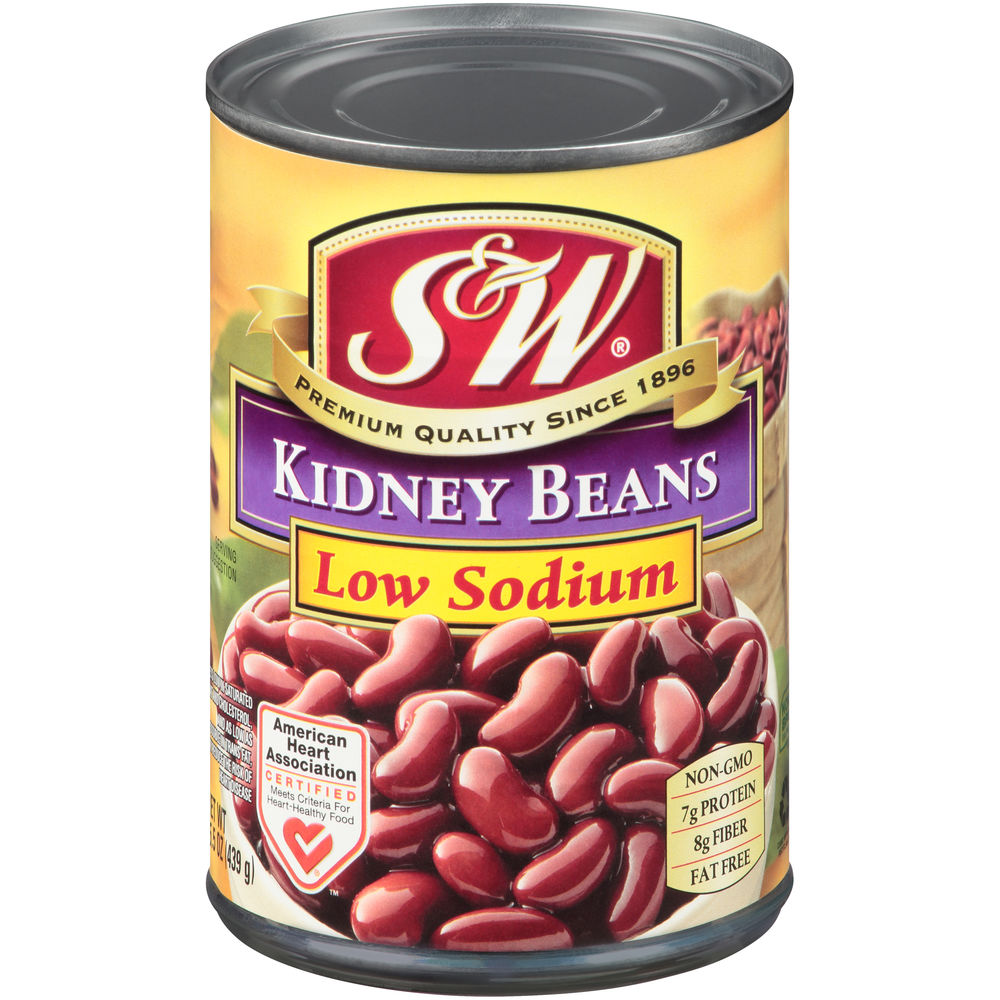 Kidney Beans Low Sod 6/15.25oz